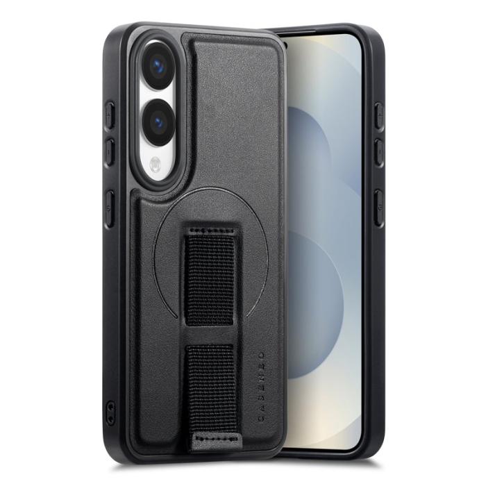 CASENEO - CASENEO Samsung Galaxy S25 Edge Fodral - PU Läder - Svart