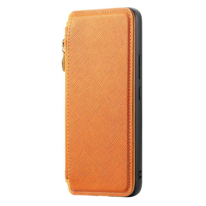 CASENEO - CASENEO Samsung Galaxy S25 Ultra Fodral Äkta läder - Gul