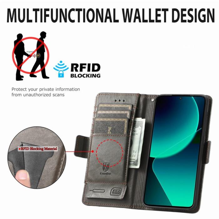 CASENEO - CASENEO Xiaomi 13T / 13T Pro / Redmi K60 Ultra Skal - Grå