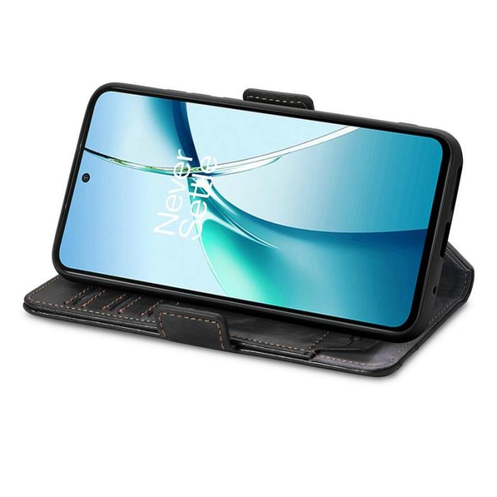 CASENEO - CASENEO Xiaomi 15T Pro Mobilskal KonstLäder - Svart