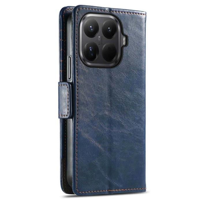 CASENEO - CASENEO Xiaomi 15T Pro Mobilskal KonstLäder - Blå