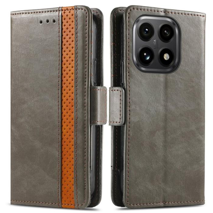 CASENEO - CASENEO Xiaomi 15T Skal PU Läder Fodral med RFID - Grå