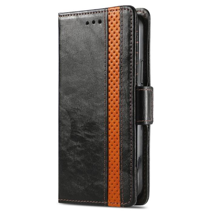 CASENEO - CASENEO Xiaomi 15T Skal PU Läder Fodral med RFID - Svart