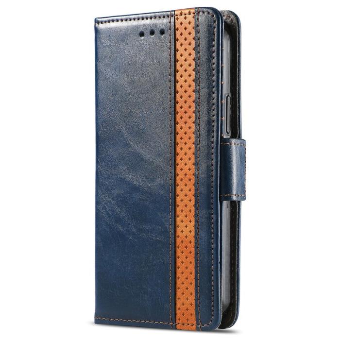 CASENEO - CASENEO Xiaomi 17 Pro Plånboksfodral Konstläder Ställ med RFID - Blå