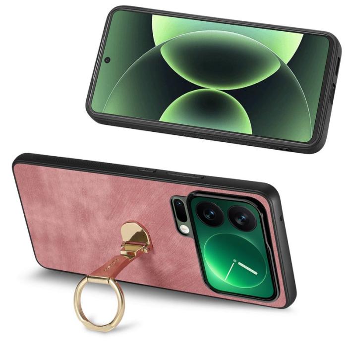 CASENEO - CASENEO Xiaomi 17 Pro Fodral Retro Konstläder - Rosa