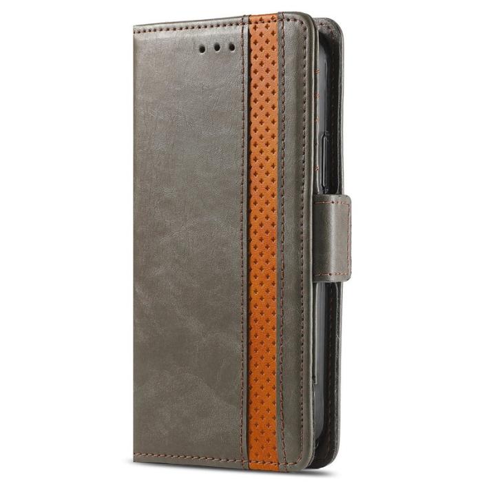 CASENEO - CASENEO Xiaomi 17 Pro Max Skal PU Läder - Grå