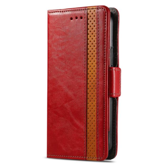 CASENEO - CASENEO Xiaomi 17 Pro Max Skal PU Läder - Röd