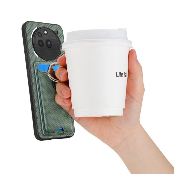 CASENEO - D.G Ming For Nothing Phone (3a) Fodral Äkta läder - Grön