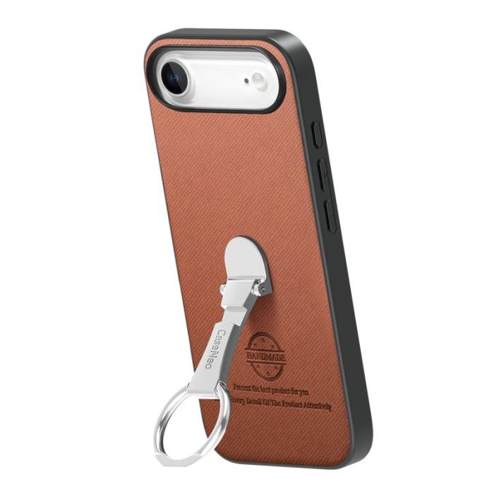 CASENEO - D.G Ming iPhone Air Fodral KonstLäder - Brun