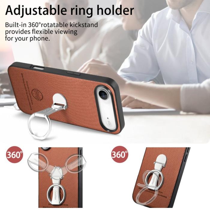 CASENEO - D.G Ming iPhone Air Fodral KonstLäder - Brun