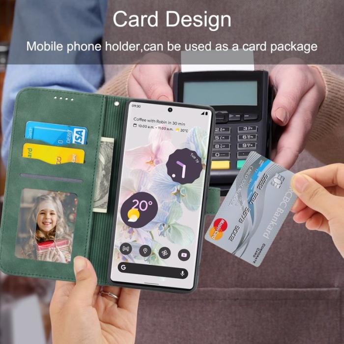 DIERFENG - DIERFENG DF-03 Fodral för Google Pixel 6 Pro 5G - Grön