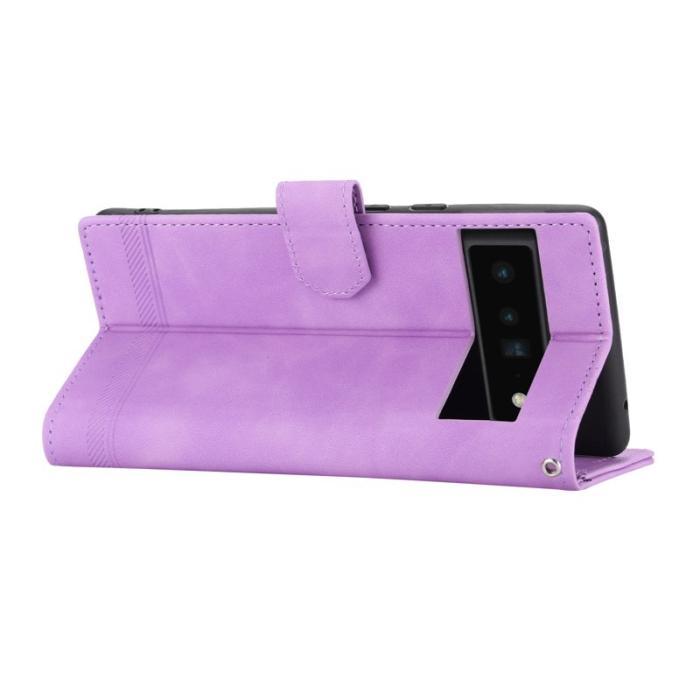 DIERFENG - DIERFENG DF-03 Fodral för Google Pixel 6 Pro 5G - Lila