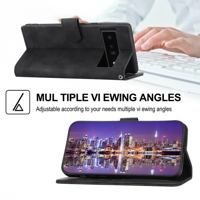 DIERFENG - DIERFENG DF-03 Fodral för Google Pixel 6 Pro 5G - Svart