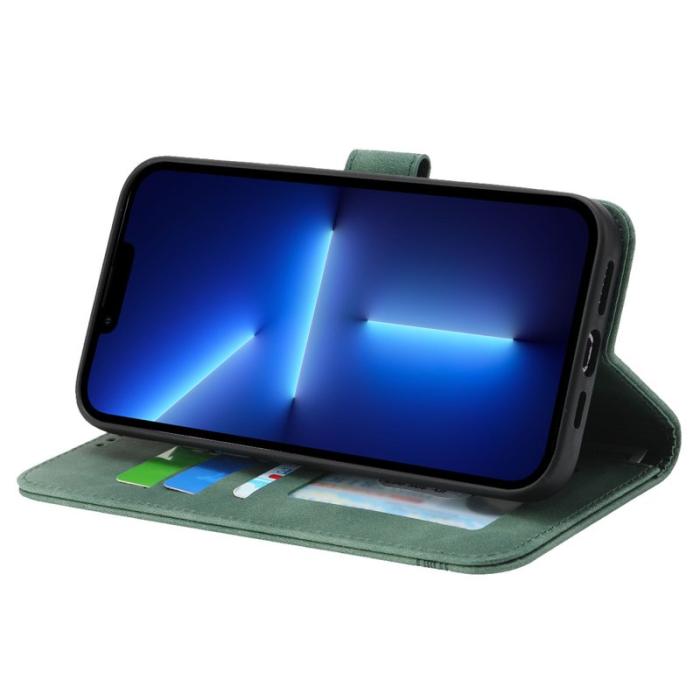 DIERFENG - DIERFENG DF-03 Fodral för iPhone 13 Pro - PU läder - Grön