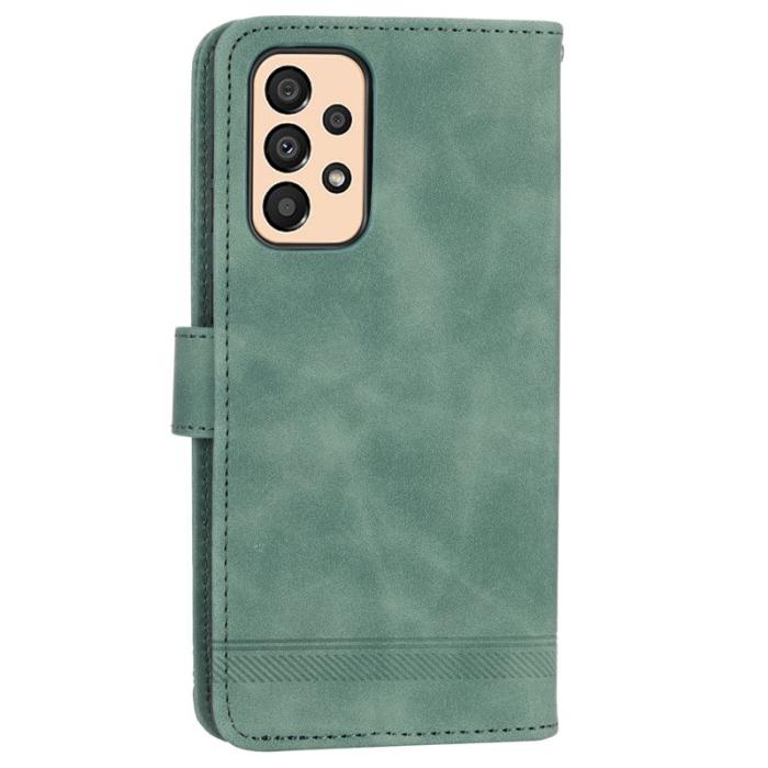 DIERFENG - DIERFENG DF-03 Fodral för Samsung Galaxy A33 5G - PU Läder - Grön