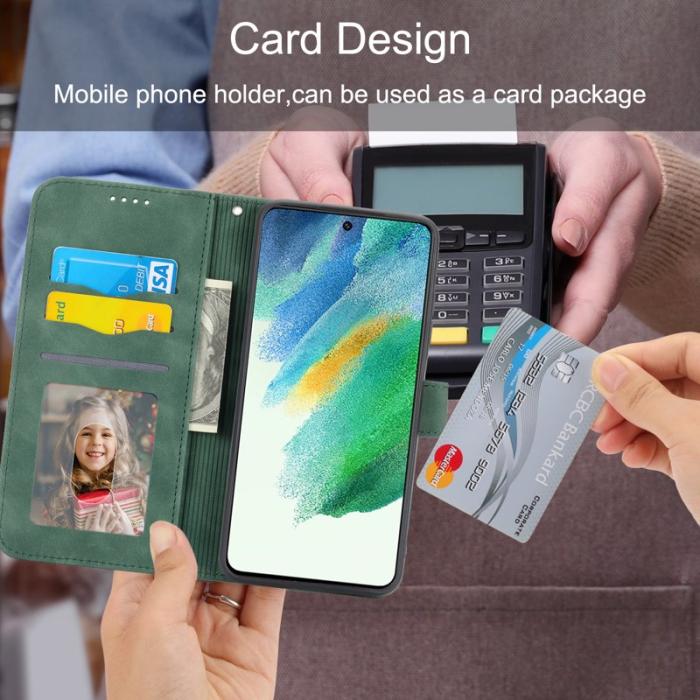 DIERFENG - DIERFENG DF-03 Fodral för Samsung Galaxy S21 FE 5G - Grön