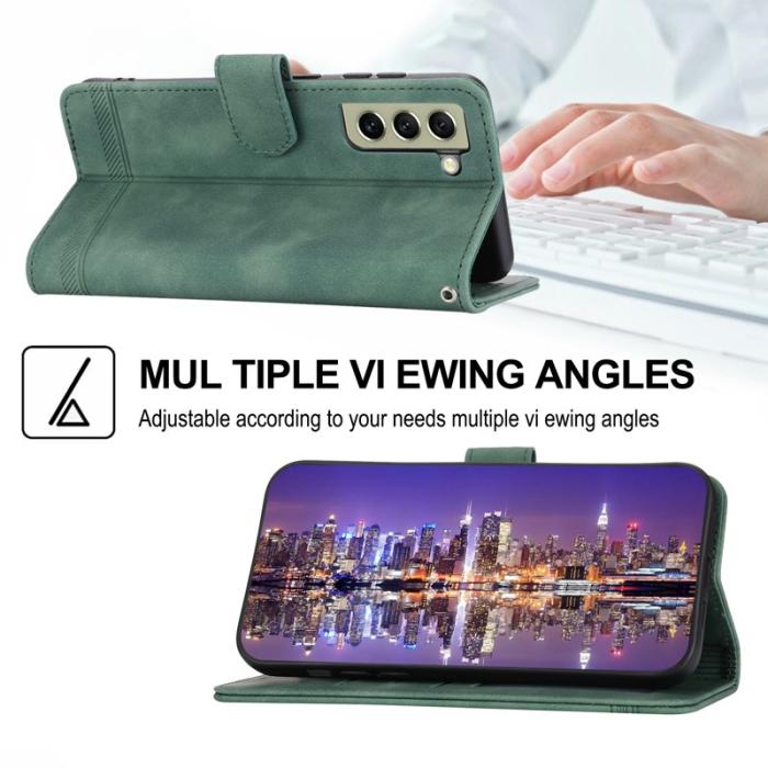 DIERFENG - DIERFENG DF-03 Fodral för Samsung Galaxy S21 FE 5G - Grön