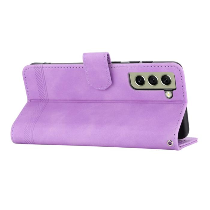 DIERFENG - DIERFENG DF-03 Fodral för Samsung Galaxy S21 FE 5G - Lila