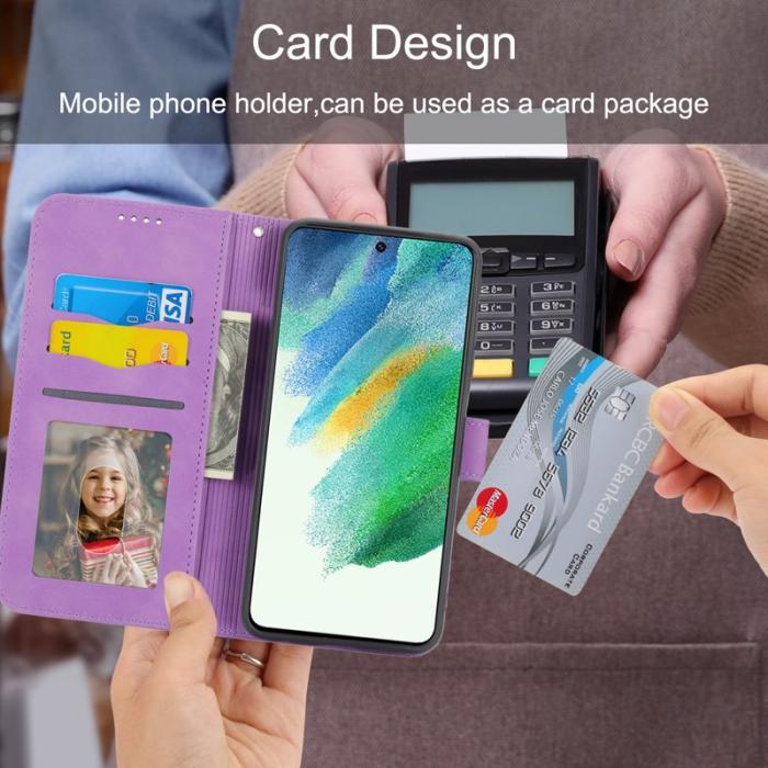 DIERFENG - DIERFENG DF-03 Fodral för Samsung Galaxy S21 FE 5G - Lila