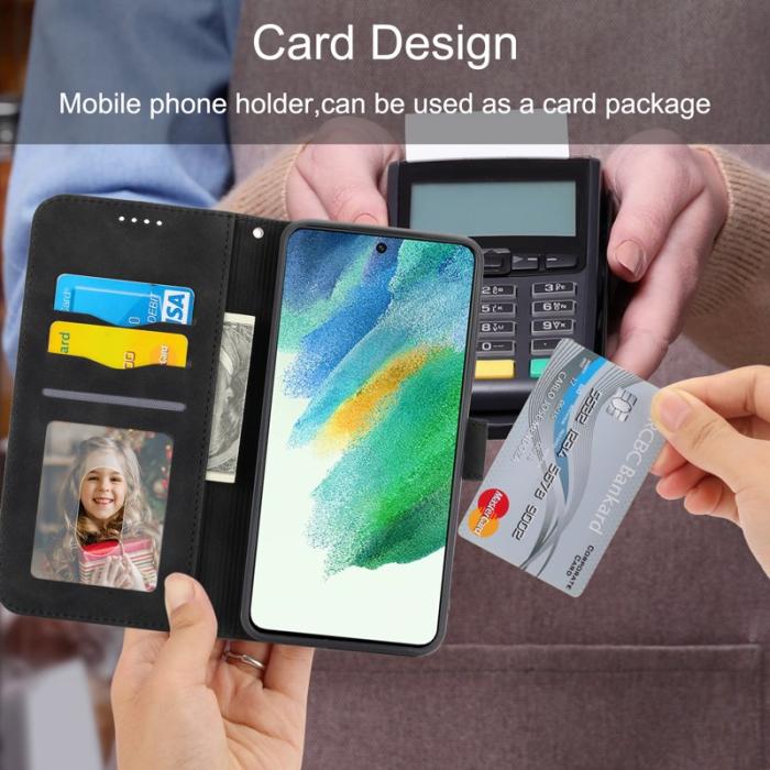 DIERFENG - DIERFENG DF-03 Fodral för Samsung Galaxy S21 FE 5G - Svart