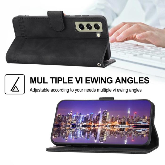 DIERFENG - DIERFENG DF-03 Fodral för Samsung Galaxy S21 FE 5G - Svart