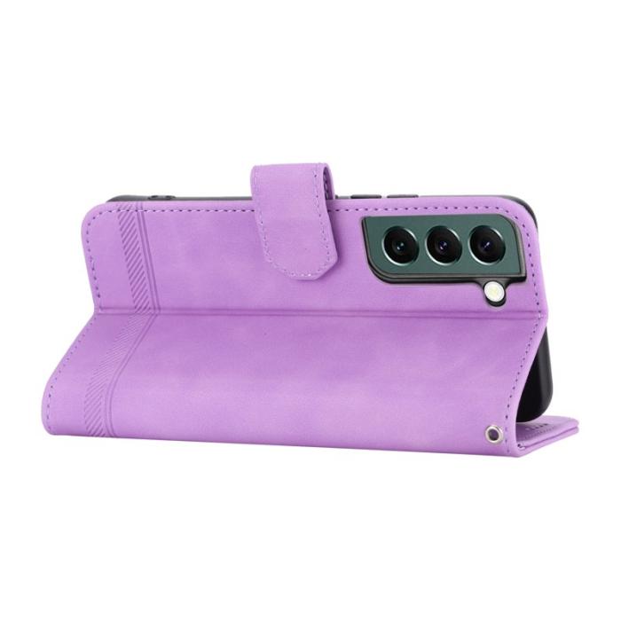 DIERFENG - DIERFENG DF-03 Fodral för Samsung Galaxy S22+ 5G - Lila