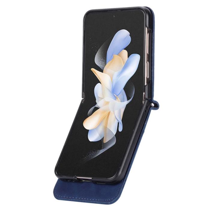 DIERFENG - DIERFENG DF-03 Fodral för Samsung Galaxy Z Flip7 FE 5G - Blå