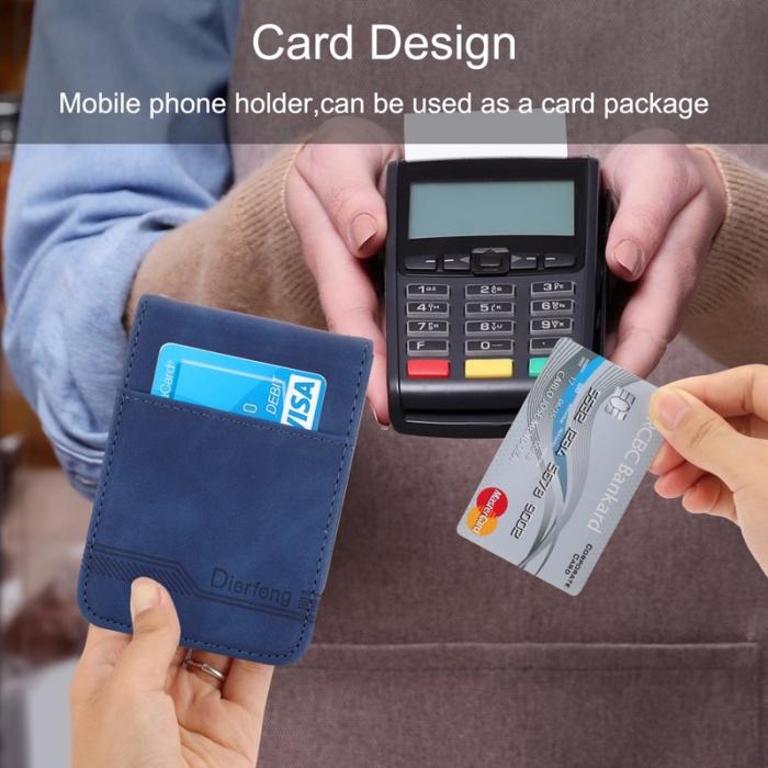 DIERFENG - DIERFENG DF-03 Fodral för Samsung Galaxy Z Flip7 FE 5G - Blå