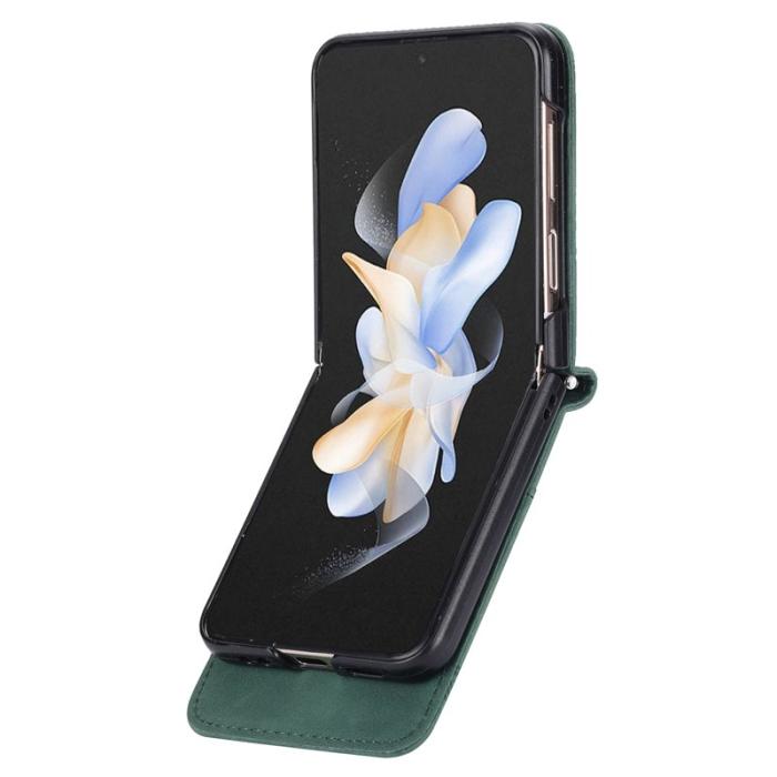 DIERFENG - DIERFENG DF-03 Fodral för Samsung Galaxy Z Flip7 FE 5G - Grön