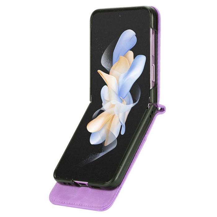 DIERFENG - DIERFENG DF-03 Fodral för Samsung Galaxy Z Flip7 FE 5G - Lila