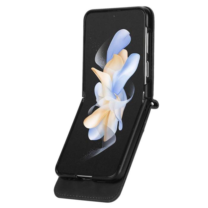 DIERFENG - DIERFENG DF-03 Fodral för Samsung Galaxy Z Flip7 FE 5G - Svart
