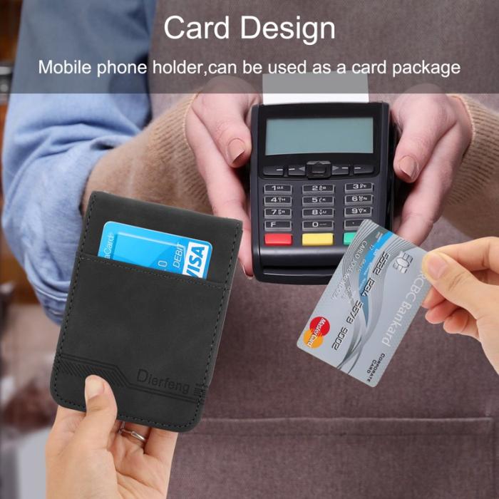 DIERFENG - DIERFENG DF-03 Fodral för Samsung Galaxy Z Flip7 FE 5G - Svart