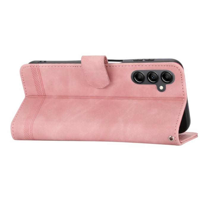 DIERFENG - DIERFENG DF-03 Fodral Ställ Wallet för Samsung Galaxy A14 5G - Rosa