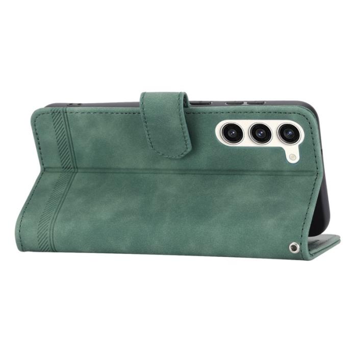 DIERFENG - DIERFENG DF-03 Fodral till Samsung Galaxy S23+ - PU Läder - Grön