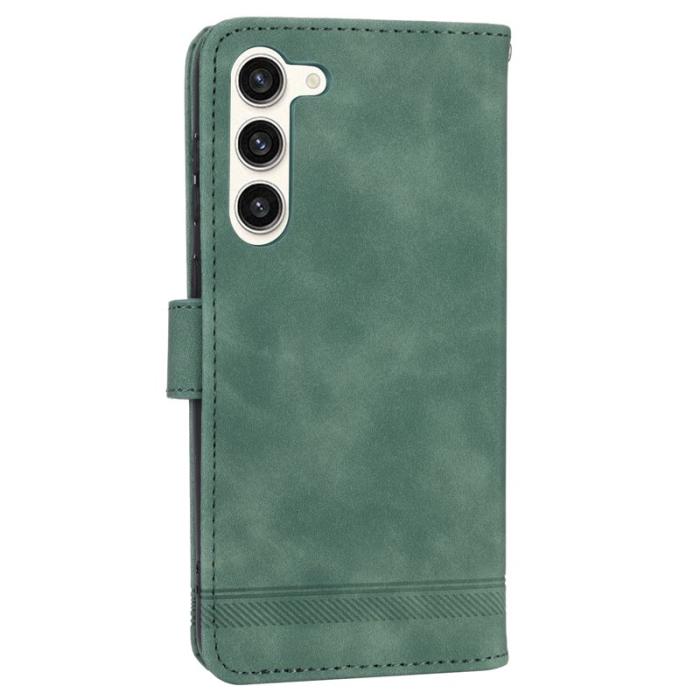 DIERFENG - DIERFENG DF-03 Fodral till Samsung Galaxy S23+ - PU Läder - Grön