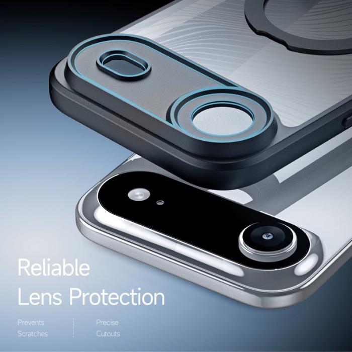 Dux Ducis - DUX DUCIS Aimo Mobilskal för iPhone Air - TPU+PC - Svart