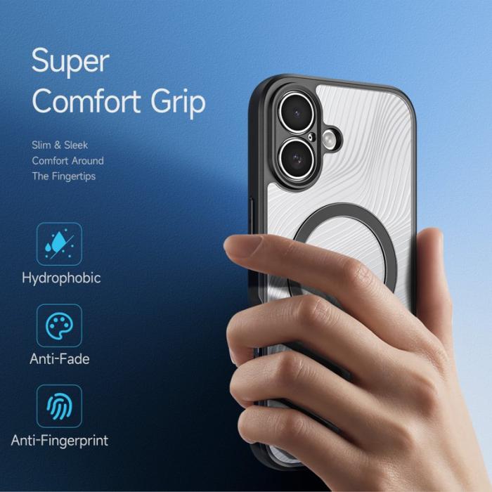 Dux Ducis - DUX DUCIS Aimo Series Mobilskal för iPhone 17 - PC+TPU - Svart