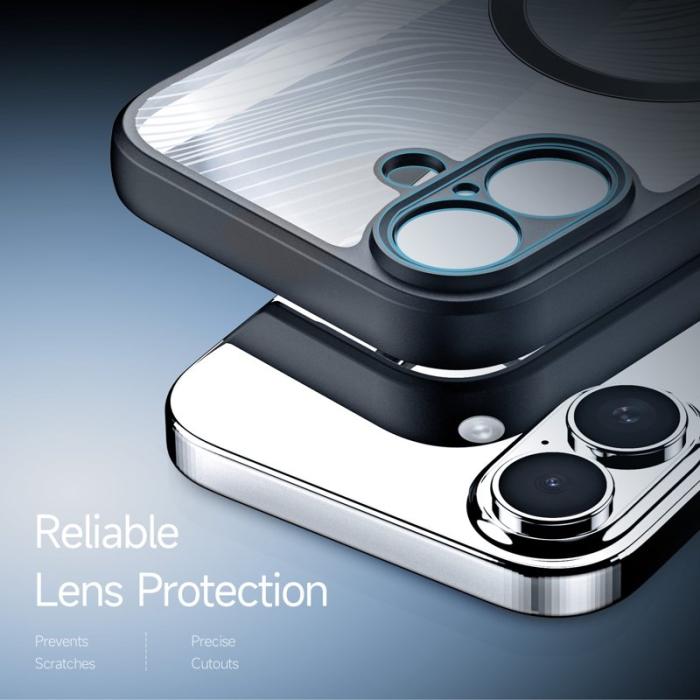 Dux Ducis - DUX DUCIS Aimo Series Mobilskal för iPhone 17 - PC+TPU - Svart