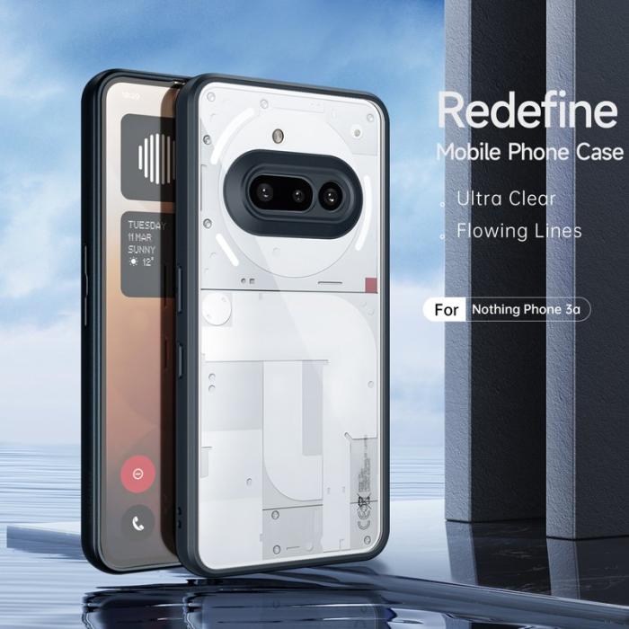 Dux Ducis - DUX DUCIS Aimo Series Mobilskal för Nothing Phone (3a) - Svart