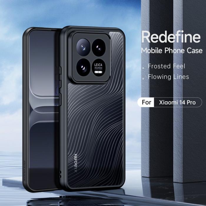 Dux Ducis - DUX DUCIS Aimo Series Mobilskal för Xiaomi 14 Pro - TPU+PC - Svart