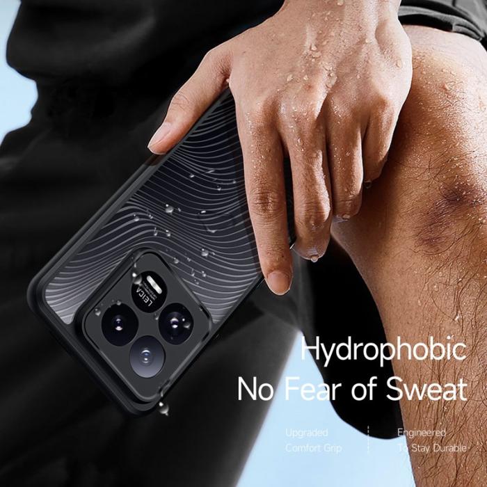 Dux Ducis - DUX DUCIS Aimo Series Mobilskal för Xiaomi 14 Pro - TPU+PC - Svart