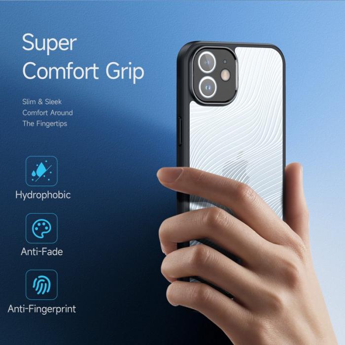 Dux Ducis - DUX DUCIS Aimo Series iPhone 12 Mobilskal TPU+PC - Svart