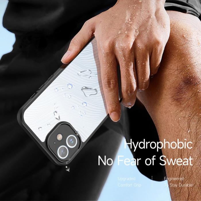 Dux Ducis - DUX DUCIS Aimo Series iPhone 12 Mobilskal TPU+PC - Svart