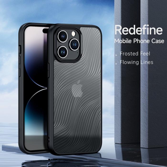 Dux Ducis - DUX DUCIS Aimo Series iPhone 15 Pro Mobilskal TPU+PC - Svart