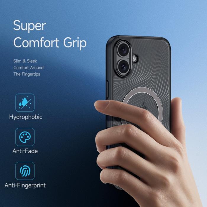 Dux Ducis - DUX DUCIS Aimo Series iPhone 16 Mobilskal - Svart