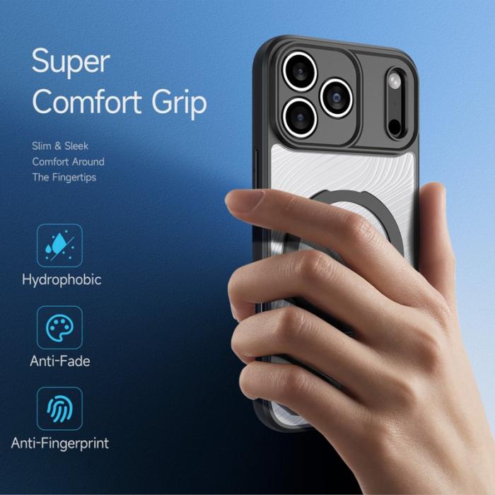 Dux Ducis - DUX DUCIS Aimo Series iPhone 17 Pro Max Fodral - Svart