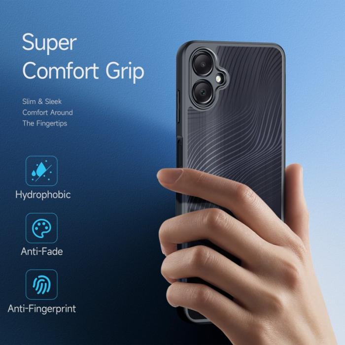 Dux Ducis - DUX DUCIS Aimo Series Samsung Galaxy A06 Mobilskal TPU+PC - Svart