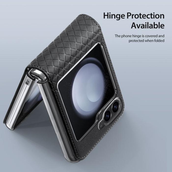 Dux Ducis - DUX DUCIS Bril Series Fodral för Samsung Galaxy Z Flip7 FE 5G - Svart