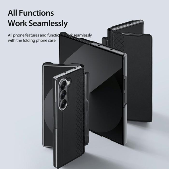 Dux Ducis - DUX DUCIS Bril Series Samsung Galaxy Z Fold7 Fodral - Svart