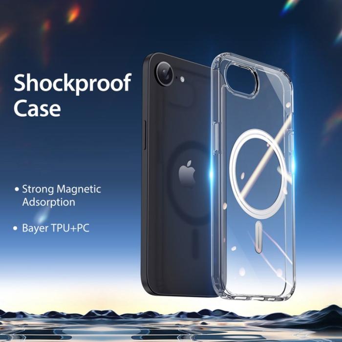 Dux Ducis - DUX DUCIS Clin Series Fodral för iPhone 16 - Klar - Vit